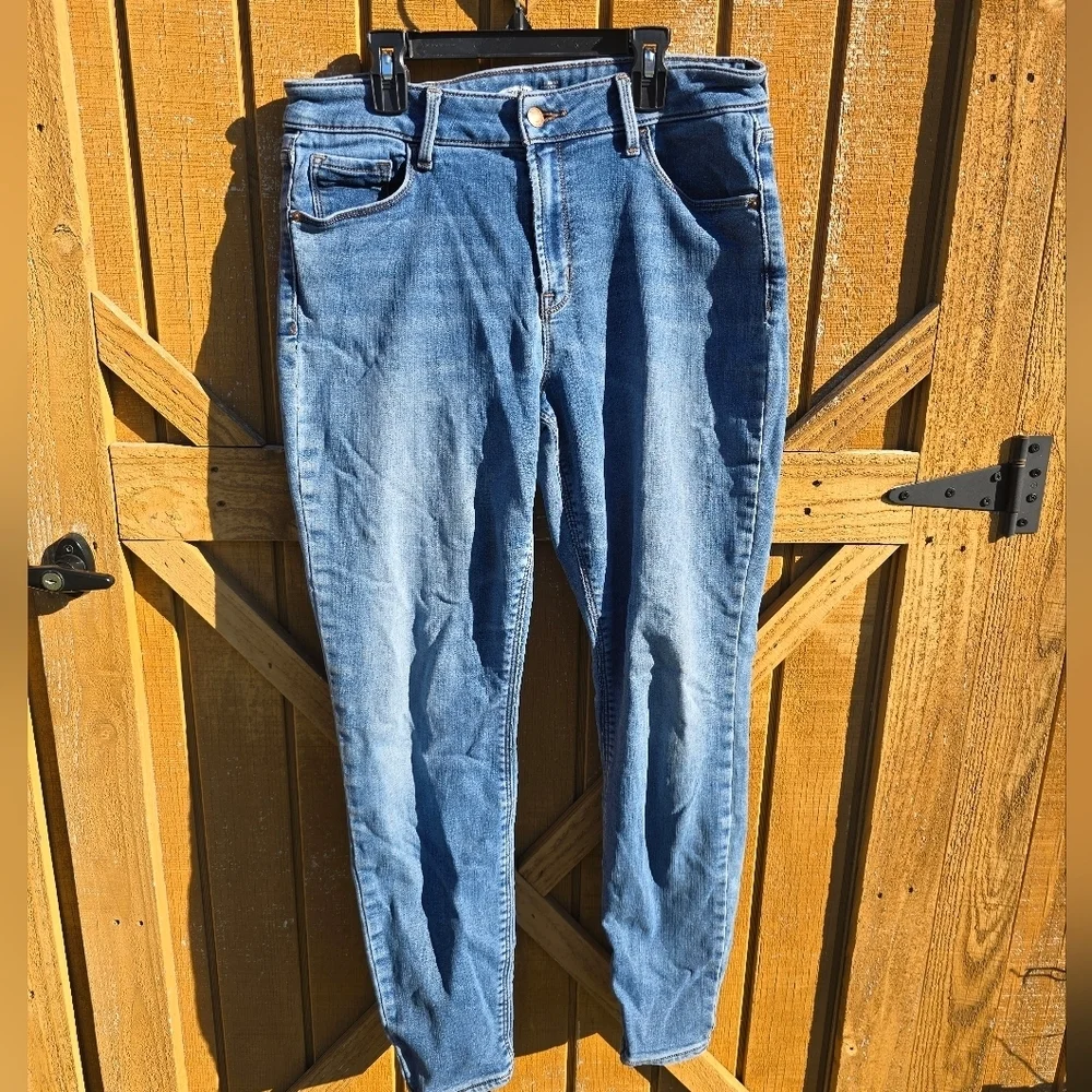 Old Navy Women's Blue Skinny Jeans